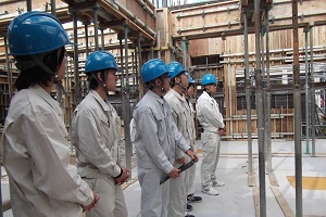 職場見学建築科　写真②