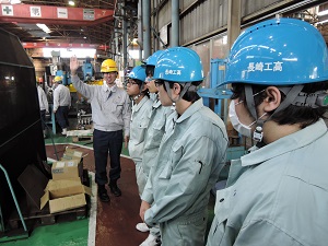 職場見学工業技術科　写真⑧