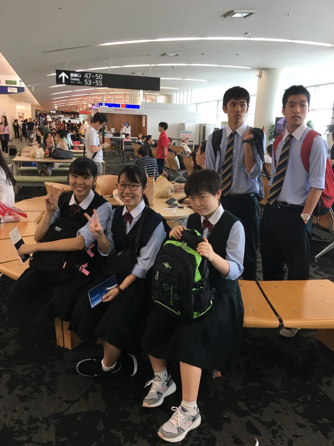 長崎県立佐世保商業高等学校 お知らせサイト » HS研修・出発 7/22